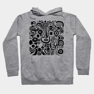 Pop Art Abstract Hoodie